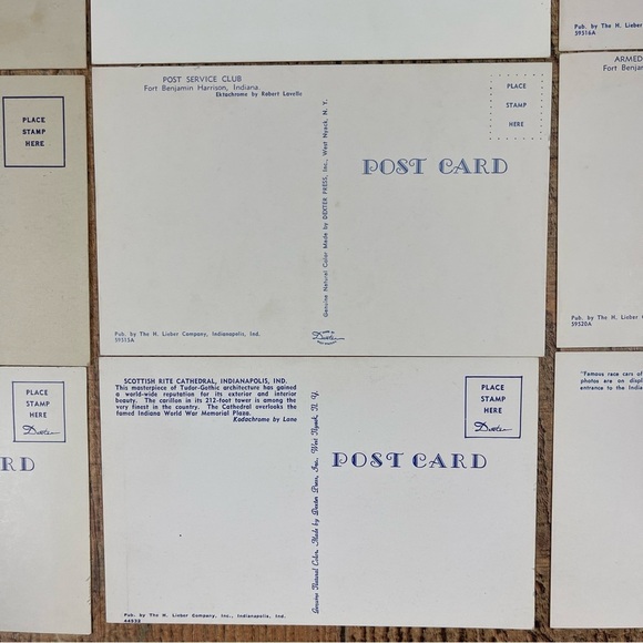 Vintage 70's Postcard Bundle Pack States Montana Indiana Minnesota Wisconsin - Picture 14 of 16